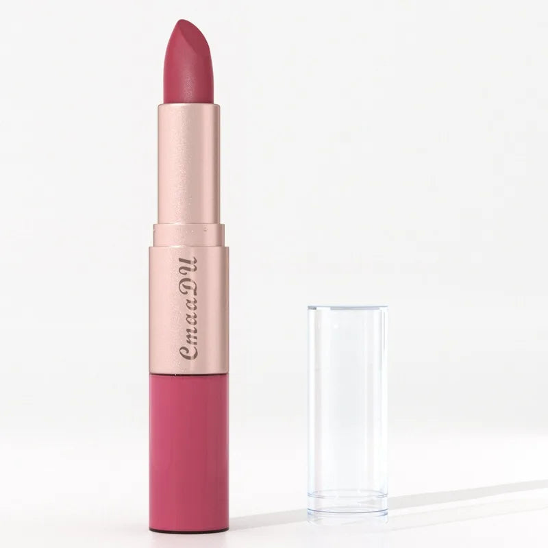 💄 2-in-1 Dual-Ended Lip Set – Matte Color & Glossy Shine, 3-Piece Set
