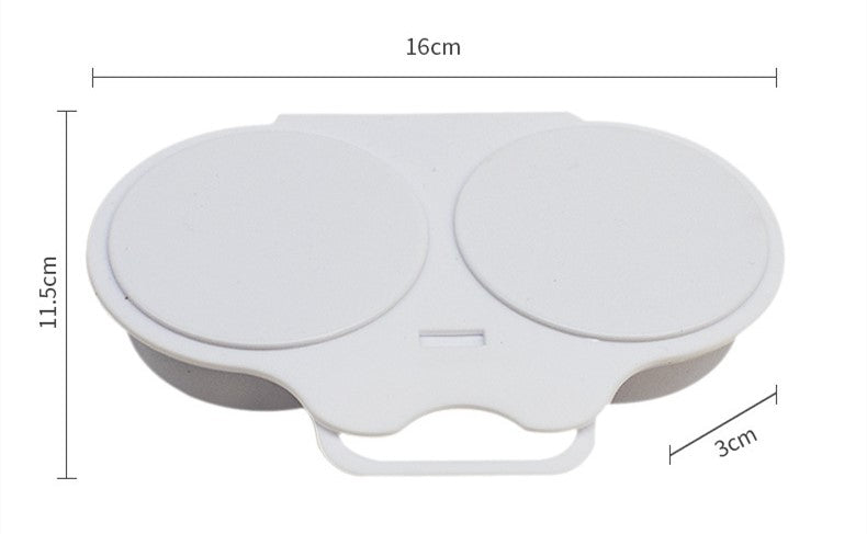 🥳2026 HOT SALE🥳💞50K+ SOLD! 🥗🎁 50% OFF! Microwave Egg Poacher——Dual‑cavity, non‑stick & easy clean. Healthier than frying – stock up & save! 🏠✅