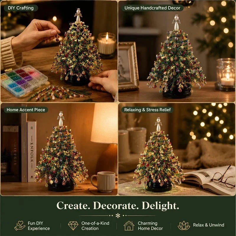 ๐ DIY Christmas tree bead kit โ ๐
Create your own sparkling Christmas decoration