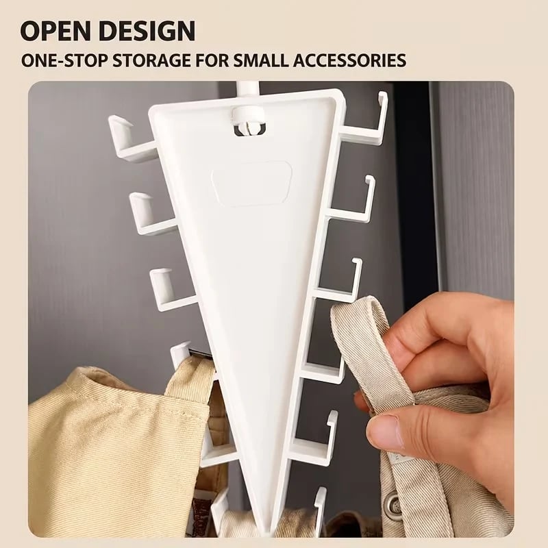🔥LAST DAY 50%OFF🎁Multi-Functional V-Shaped Double Sided Hanger Storage Rack