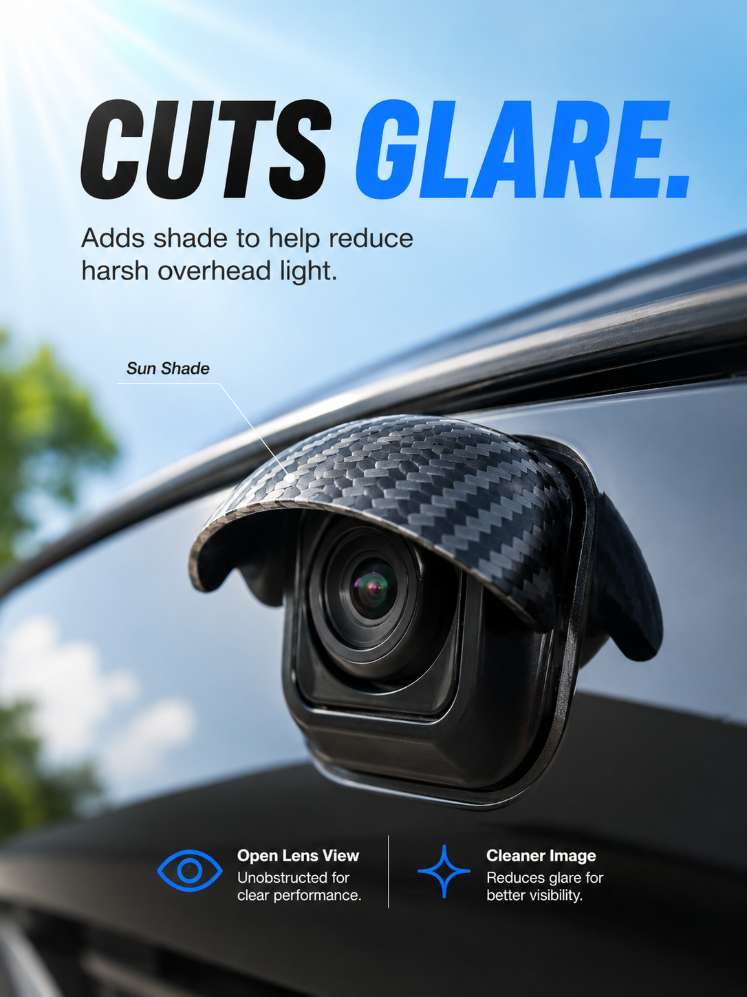 🌧️4-Pack Car Camera Rain Shields