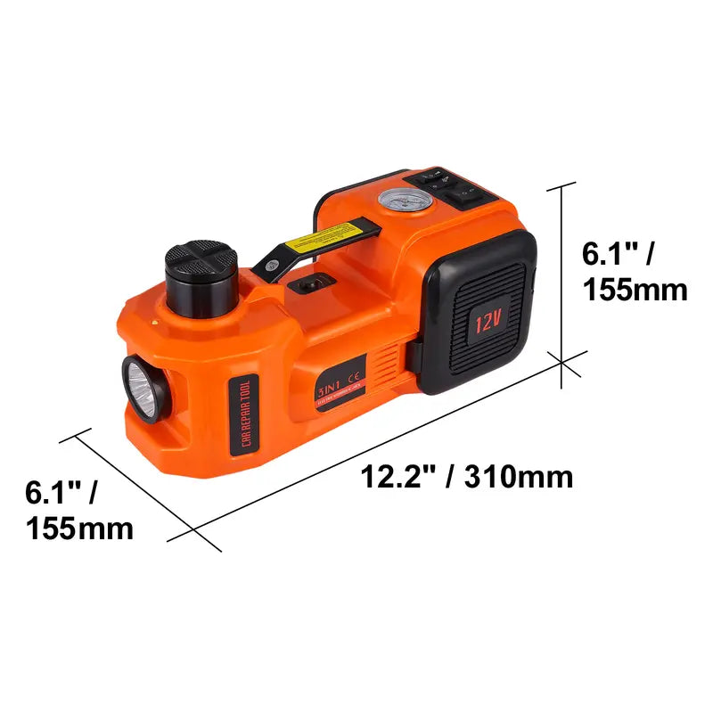 Electric Car Jack, 5 Ton/11023 LBS Hydraulic Car Jack