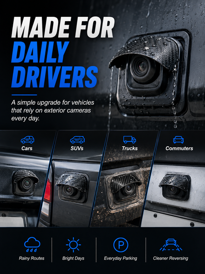 🌧️4-Pack Car Camera Rain Shields