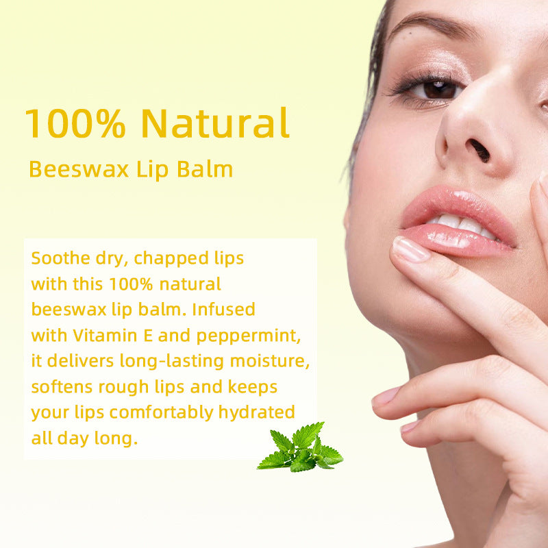Natural Beeswax Lip Balm