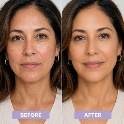 💖✨ Changing Foundation Stick for Mature Skin – Natural Glow, Tone-Adapting Coverage & Built-In Brush