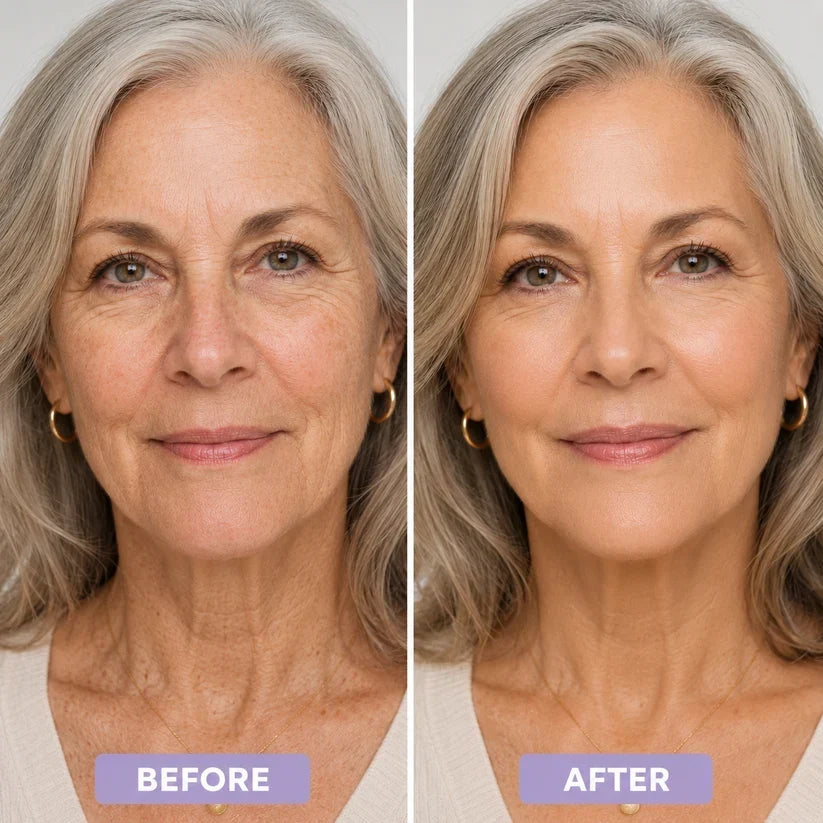 💖✨ Changing Foundation Stick for Mature Skin – Natural Glow, Tone-Adapting Coverage & Built-In Brush