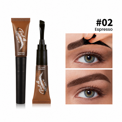 🔥🎨Waterproof Brow Tint – Peel‑off, easy apply. Covers greys, shapes perfectly.🌟