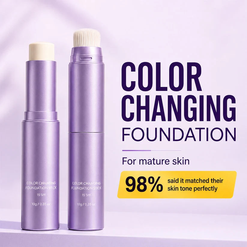 Color-Changing Foundation Stick