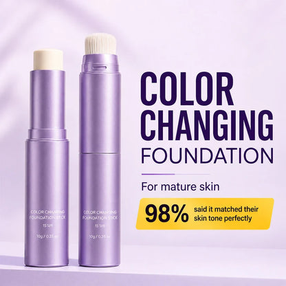 Color-Changing Foundation Stick