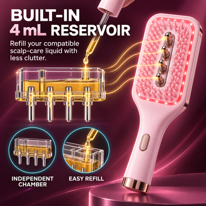 4-in-1 Multifunctional Electric Scalp Care Massage Brush