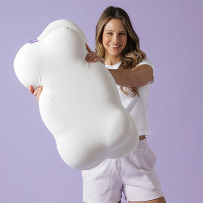 Mellow Sleep Cloud Pillow with Cooling Cover - Ergonomic Support