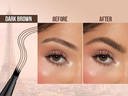 6D Hair-Like Finish Multi-Use Unisex 2-in-1 Brows & Beard Pen