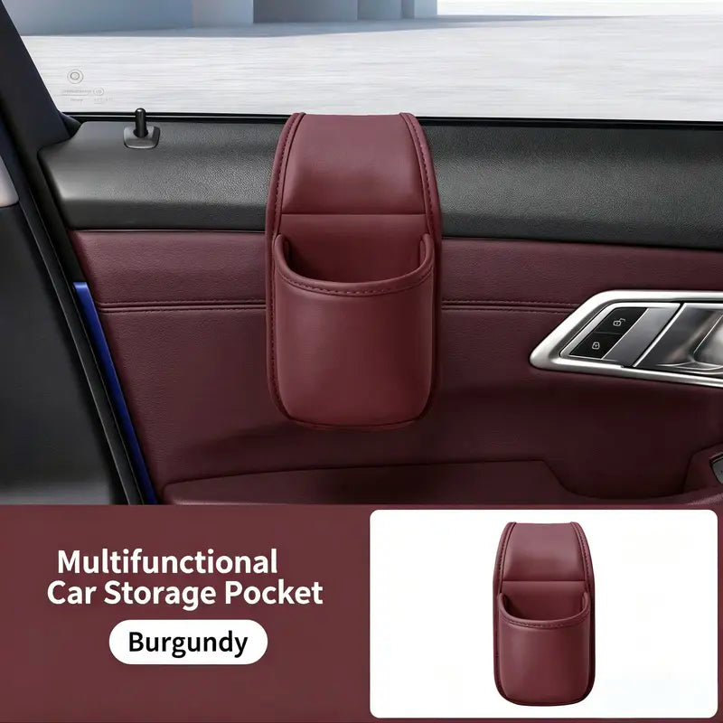 🔥 50% OFF Car Door Storage Pocket 🚗 Double-Layer Organizer for Everyday Essentials