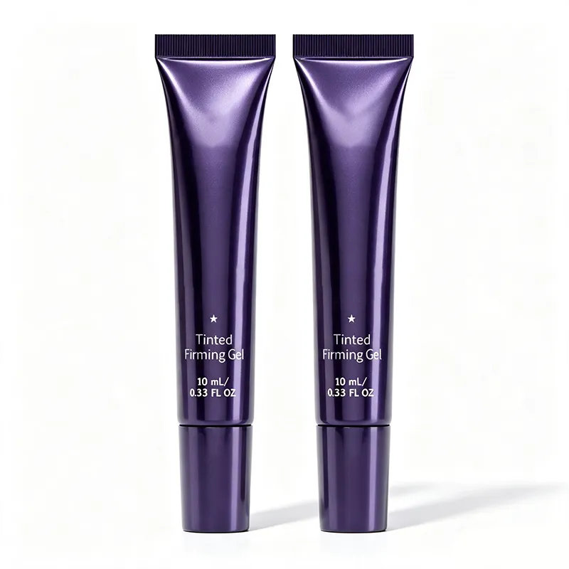 Two tubes of tinted under-eye firming gel