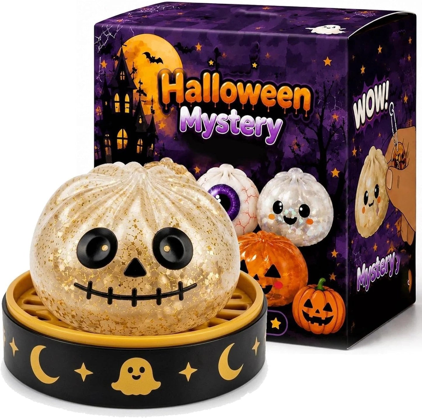 ⚡Hot Sales 59% OFF🔥Cute Halloween Scary Ghost Maruko Squeeze Toy Set