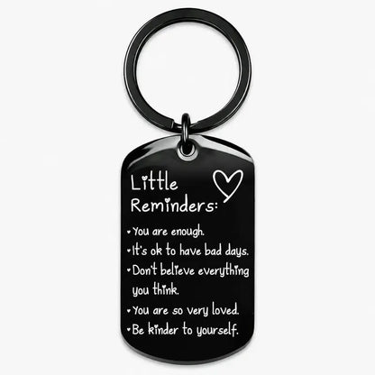 A Tiny Keychain With A Powerful Message 🎁