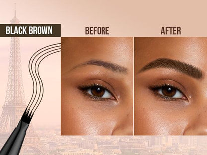 6D Hair-Like Finish Multi-Use Unisex 2-in-1 Brows & Beard Pen