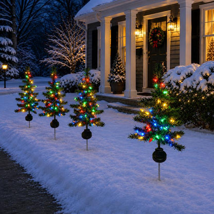 🎄 Solar Christmas Tree Garden Light – Festive Outdoor Holiday Decor