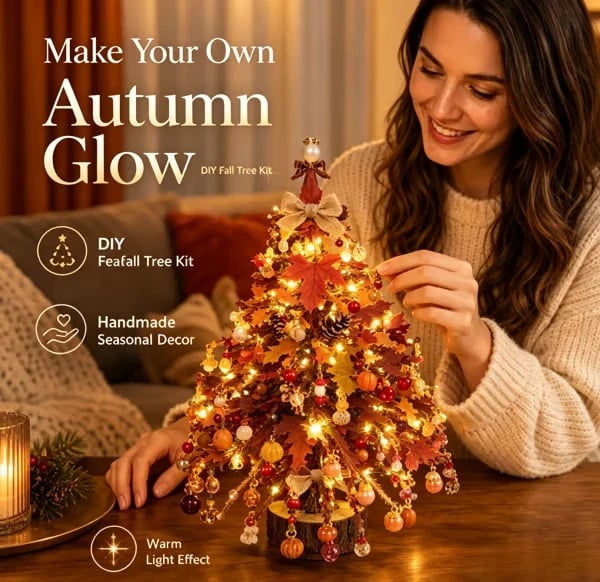 🎄 DIY Christmas tree bead kit – 🎅 Create your own sparkling Christmas decoration