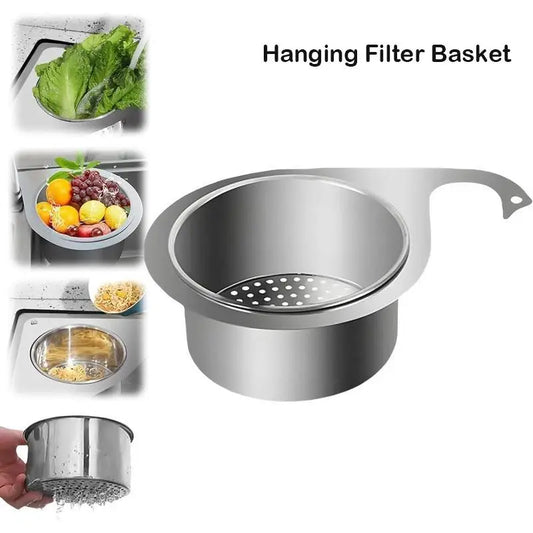 🔥Hot Sale 48% OFF🔥Hanging Sink Drain Basket – Catch Scraps & Help Reduce Clogs