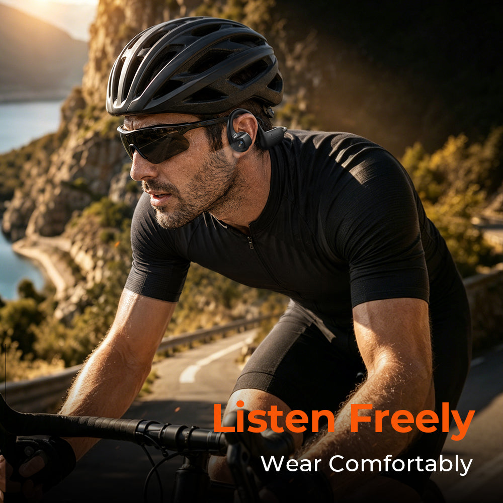 E12 Bone Conduction Headphones with Camera