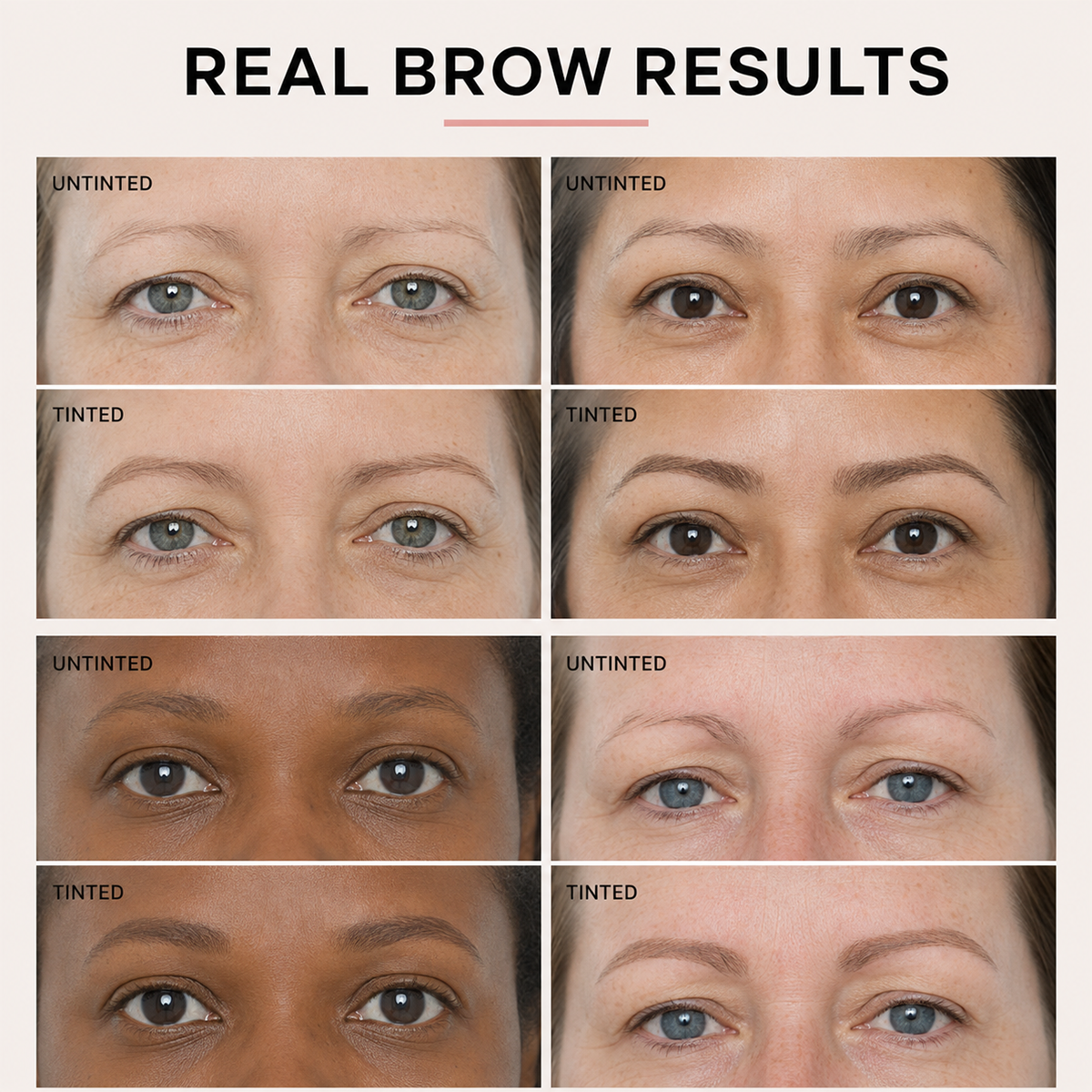 🔥🎨Waterproof Brow Tint – Peel‑off, easy apply. Covers greys, shapes perfectly.🌟