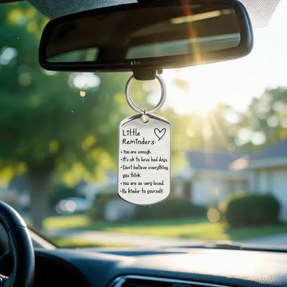 A Tiny Keychain With A Powerful Message 🎁
