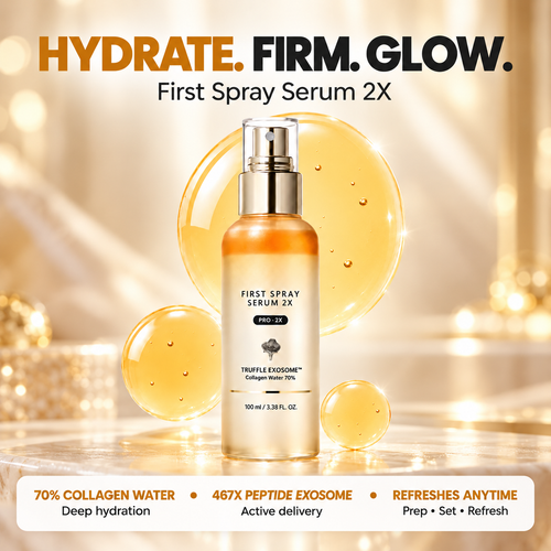 🎀White Truffle First Spray Serum PRO 2X – Radiant Glow in a Spritz