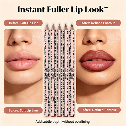 Full 12‑Color Lip Liner Set – Matte High Pigment, Long‑Lasting Non‑Fading 💋
