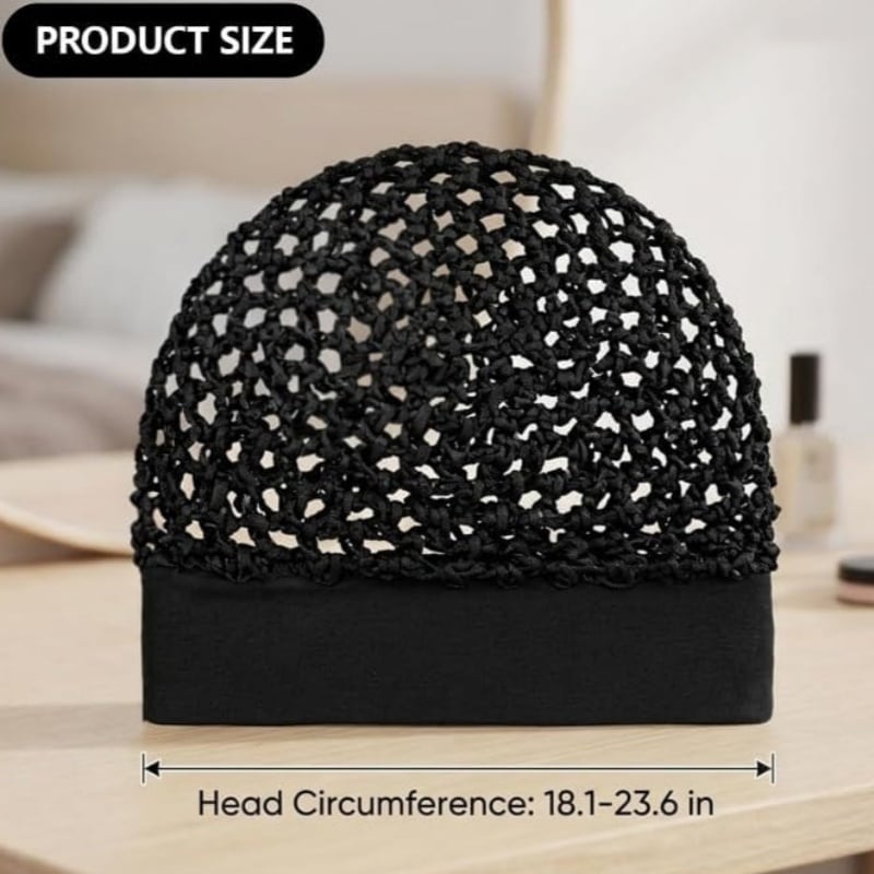 💖Hot 47% OFF🌹🌙 3-Piece Stretchy Wide-Edge Sleeping Cap Set