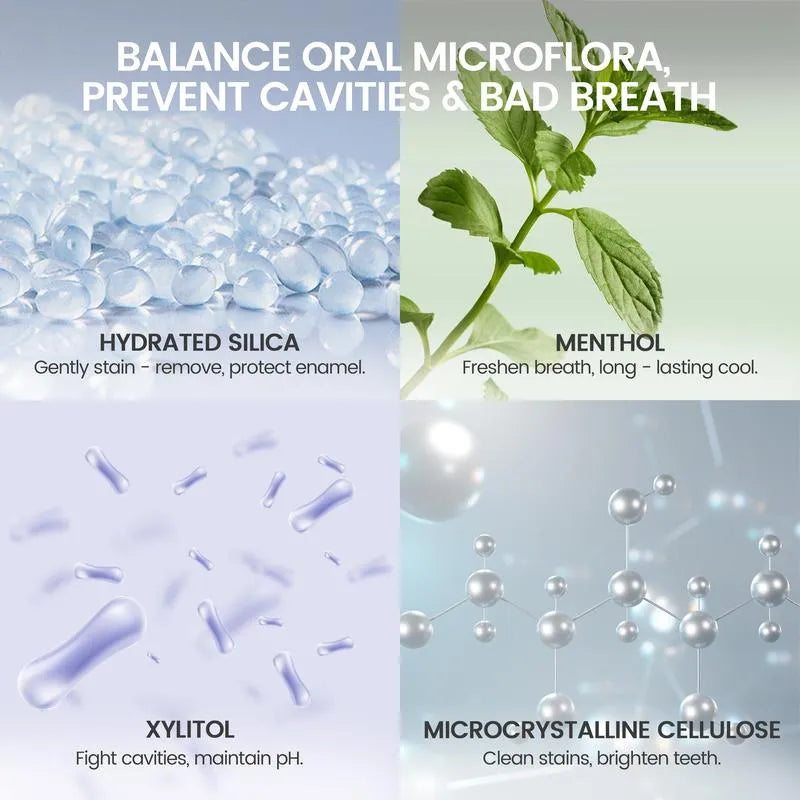 New 7-Pro Intensive Toothpaste features upgraded purple probiotic formula for deep enamel repair and long-lasting freshness