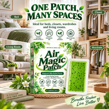 🌿 Mugwort Comfort Patches – 6-Piece Set, Long-Lasting Wear