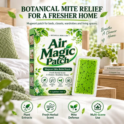 🌿 Mugwort Comfort Patches – 6-Piece Set, Long-Lasting Wear