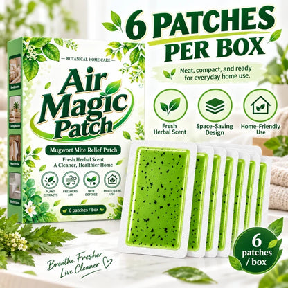 🌿 Mugwort Comfort Patches – 6-Piece Set, Long-Lasting Wear
