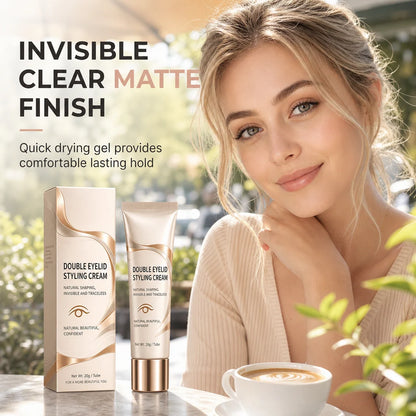 Ditch Eyelid Tape Instantly! Invisible Double Eyelid Styling Gel