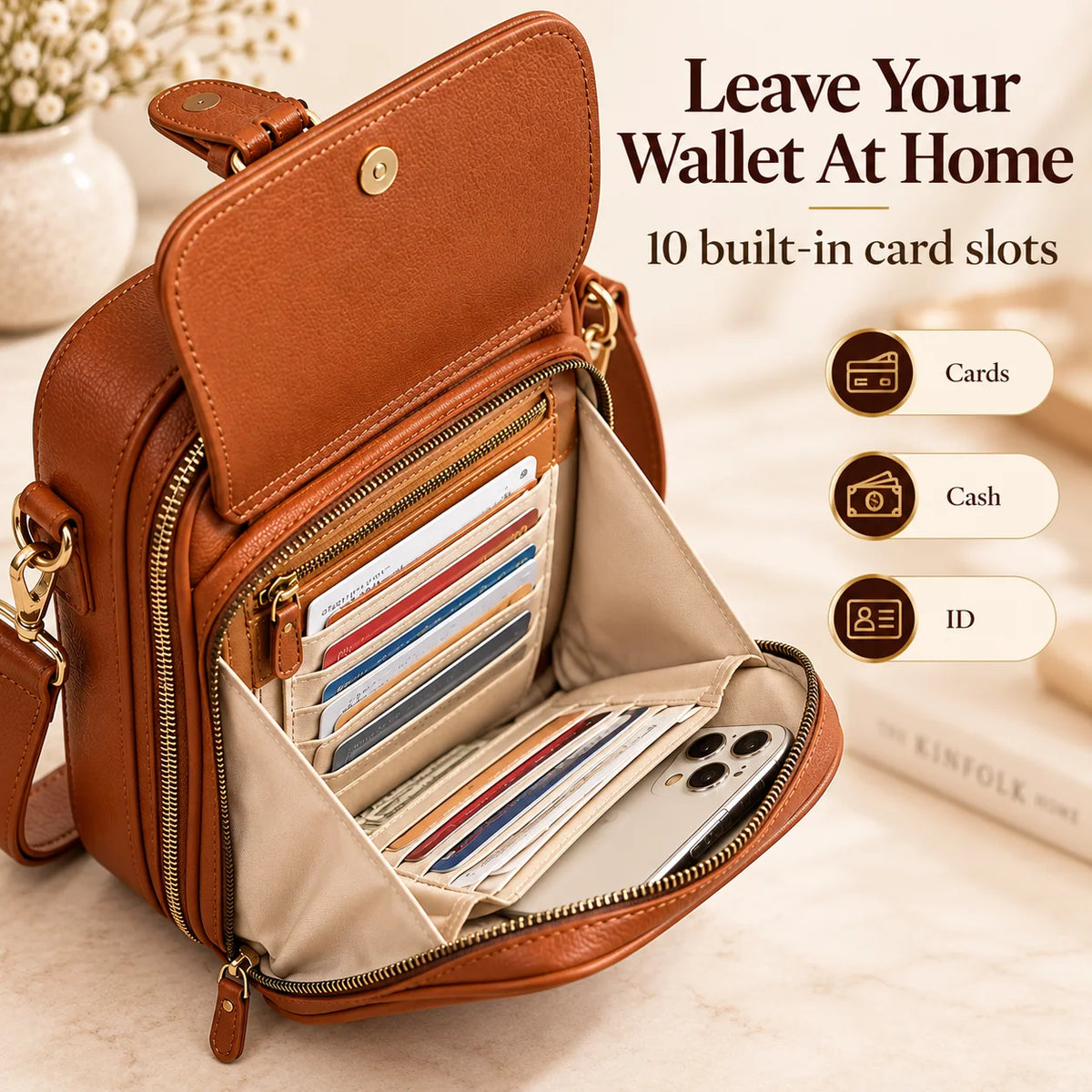 🎒 49% OFF NOW! 🧳 Anti-Theft Messenger Bag – Built-In Wallet & Multi-Pocket Design