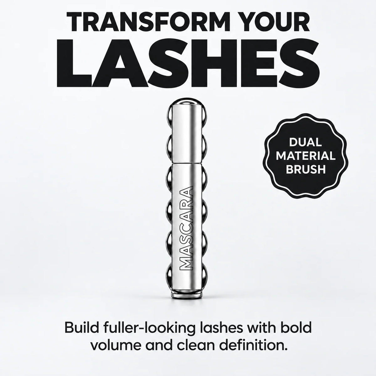 Dual-Material Double Take Brush Showstopper Mascara