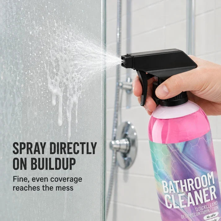 🌟🌟 Bathroom Cleaner: Sparkle in Seconds, No Harsh Fumes
