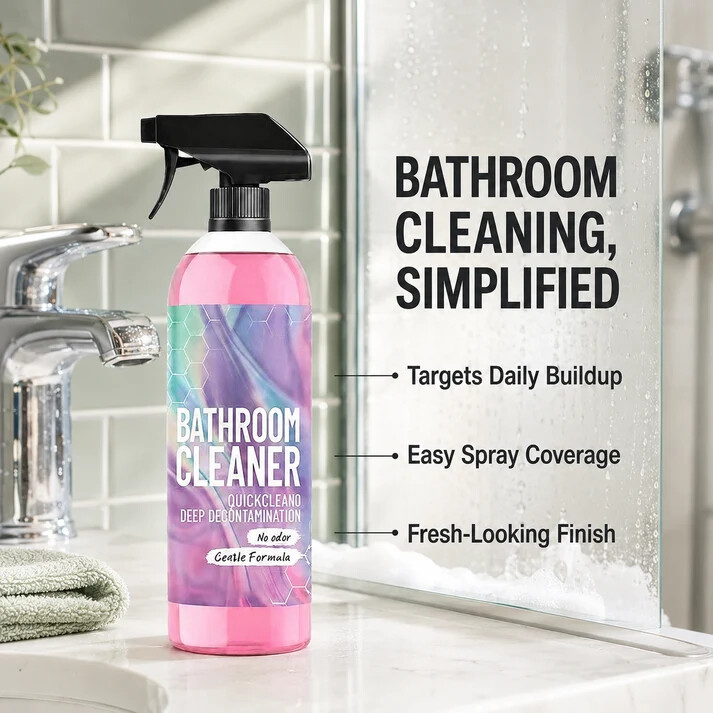 Bathroom Cleaner Spray Bottle