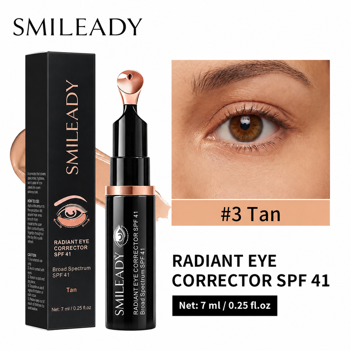 SPF41 Eye Corrector Concealer Under Eye Brightener