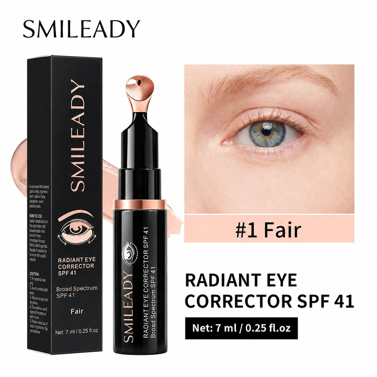 SPF41 Eye Corrector Concealer Under Eye Brightener