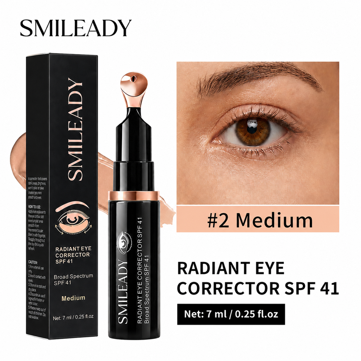 SPF41 Eye Corrector Concealer Under Eye Brightener