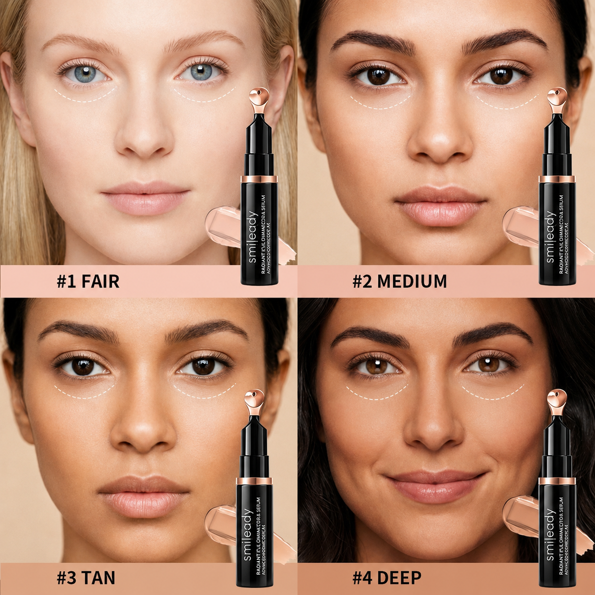 SPF41 Eye Corrector Concealer Under Eye Brightener