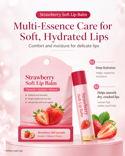 Bees 100% Natural Moisturizing Lip Balm