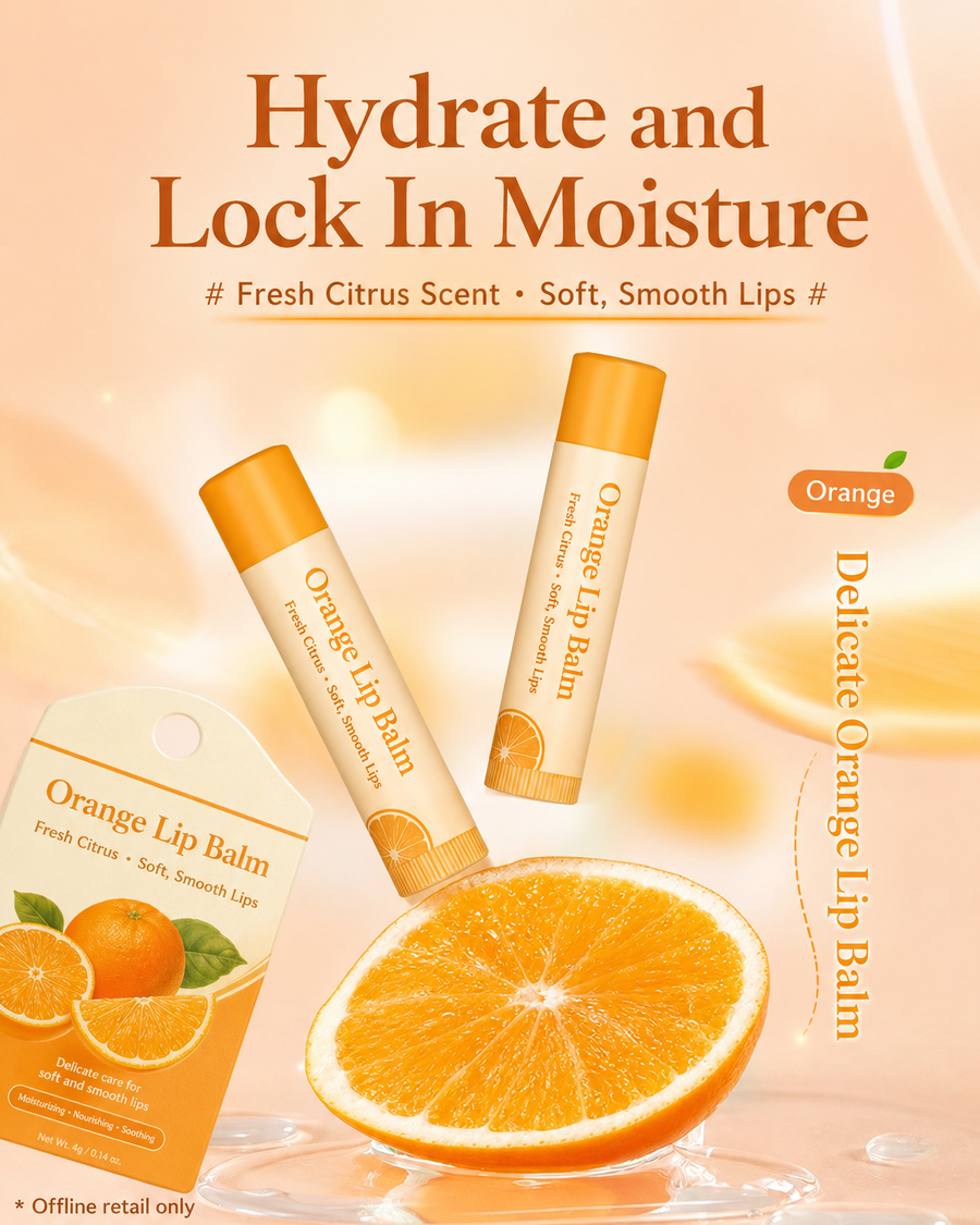Orange Lip Balm
