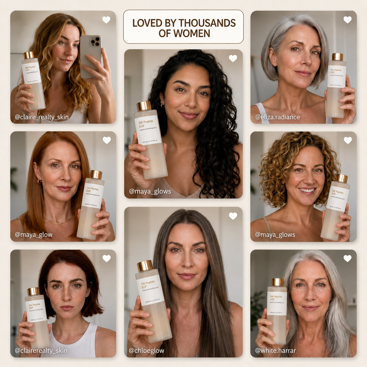 EGF Tox Toner | Forehead Firming & Wrinkle Care, Iron Out Fine Lines
