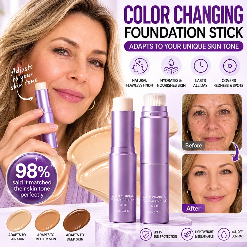 Color-Changing Foundation Stick