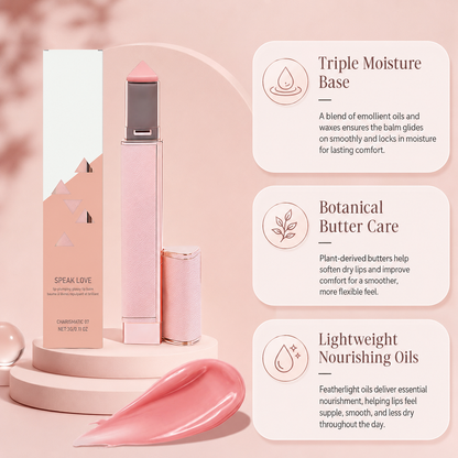 Hydrating Lip Plumping Glossy Lip Balm