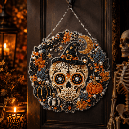 🔥 Last Day 49% OFF – 👻✨ DIY Spooky Hanging Ornament Kit | Cute Handmade Decor for Holidays, Parties & Home Displays