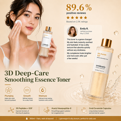 EGF Tox Toner | Forehead Firming & Wrinkle Care, Iron Out Fine Lines